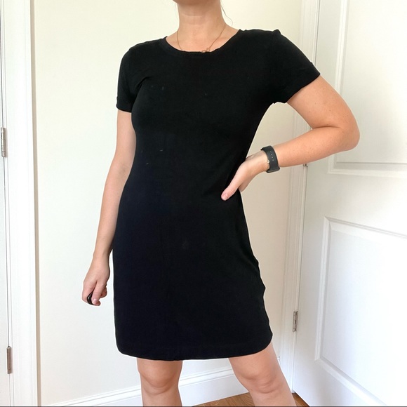 Basic Stretch Jersey Body-con Mini Dress - Picture 3 of 9